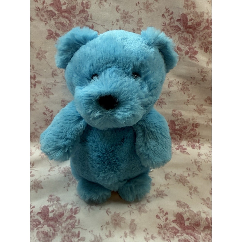 Aurora Blue Teddy Bear Plush 7" Soft Stuffed Animal